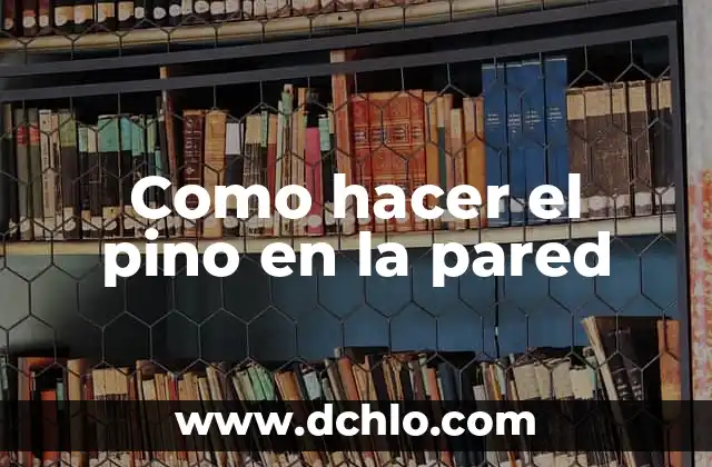Cómo hacer depilación con hilo paso a paso 5 Como hacer el pino en la pared