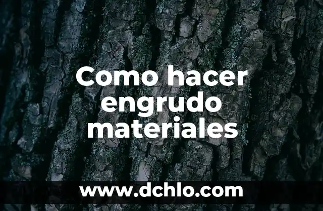 Cómo hacer paneles acústicos 3 Como hacer engrudo materiales