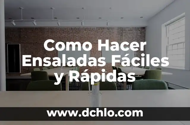 Como hacer pintura de cal con color 3 Como Hacer Ensaladas Fáciles y Rápidas