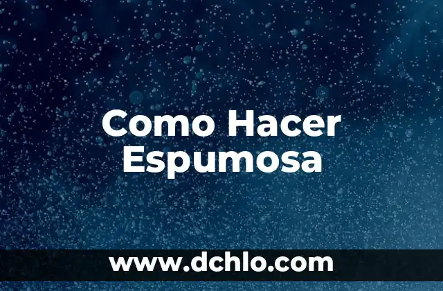 Cómo hacer paneles acústicos 6 Como Hacer Espumosa