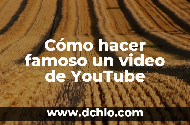 Como hacer video con fotos y música en PC 6 Cómo hacer famoso un video de YouTube