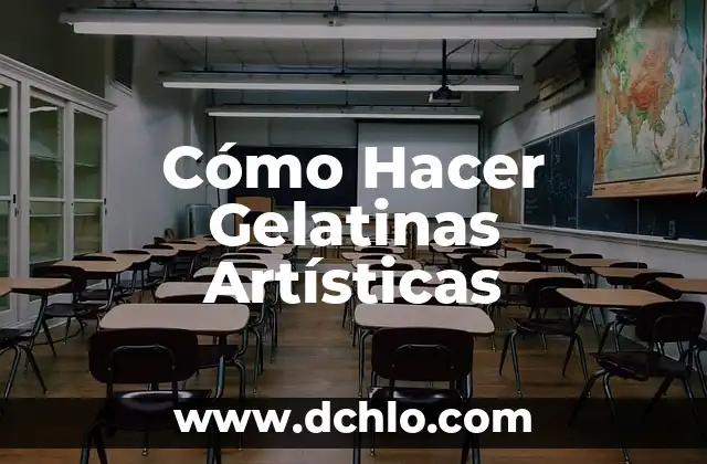 C贸mo hacer gelatinas con transfer 5 C贸mo Hacer Gelatinas Art铆sticas