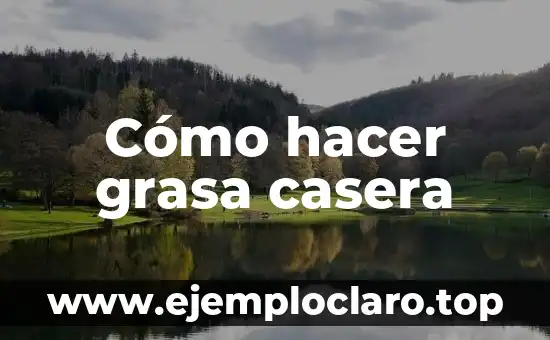 C贸mo hacer burbujas con humo 5 C贸mo hacer grasa casera