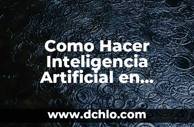 Como hacer pintura de cal con color 8 Como Hacer Inteligencia Artificial en Scratch