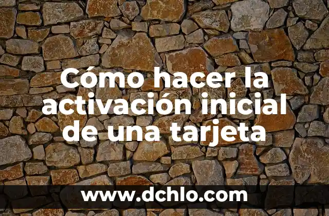 Cómo hacer un ID de Apple sin tarjeta 5 Cómo hacer la activación inicial de una tarjeta