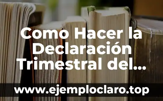 Como hacer cálculo para agregar IVA a un precio 3 Como Hacer la Declaración Trimestral del IVA para Autónomos