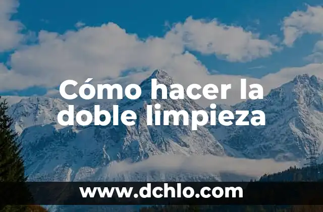 Cómo hacer limpieza cafetera Nespresso 8 Cómo hacer la doble limpieza