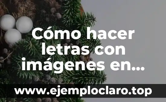 Cómo Hacer Letras en Forma Circular en Photoshop 4 Cómo hacer letras con imágenes en Photoshop