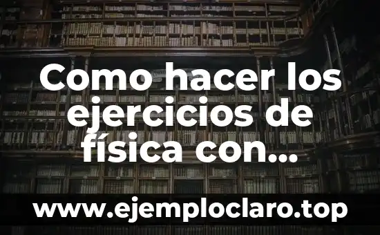 El Concepto de Cifras Significativas en Física 6 Como hacer los ejercicios de física con metros y kilogramos