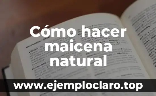 Cómo hacer cera natural para depilar 8 Cómo hacer maicena natural