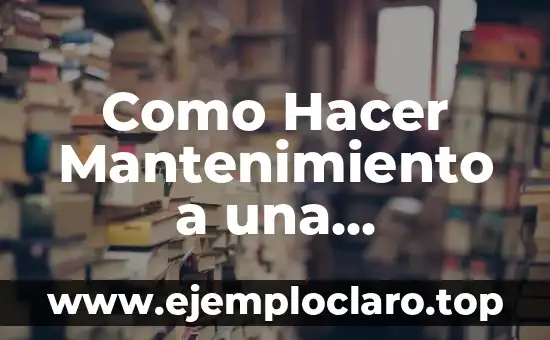 Como Hacer Mantenimiento a una Computadora