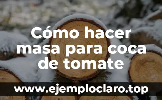 Cómo hacer la masa para donas fritas 4 Cómo hacer masa para coca de tomate
