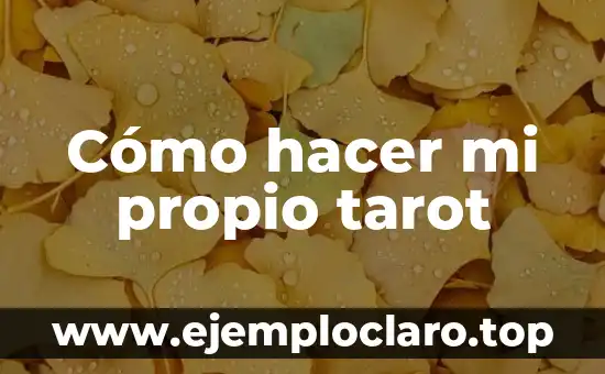 C贸mo hacer que mi Hauwei Mate 10 Lite funcione mejor 8 C贸mo hacer mi propio tarot