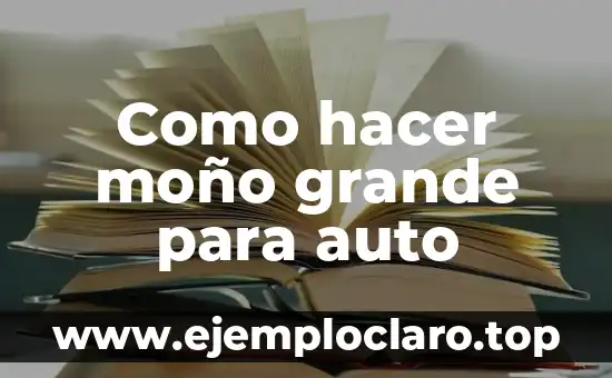 Cómo hacer un moño cordobés paso a paso 7 Como hacer moño grande para auto