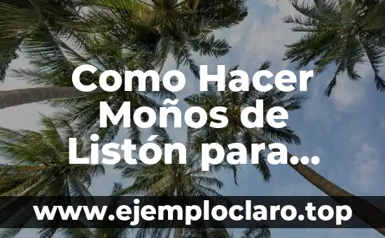 Como Hacer Moños de Listón para Navidad
