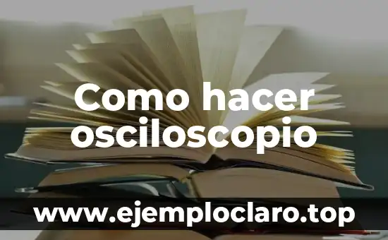 Cómo hacer cadenas para tejer 3 Como hacer osciloscopio