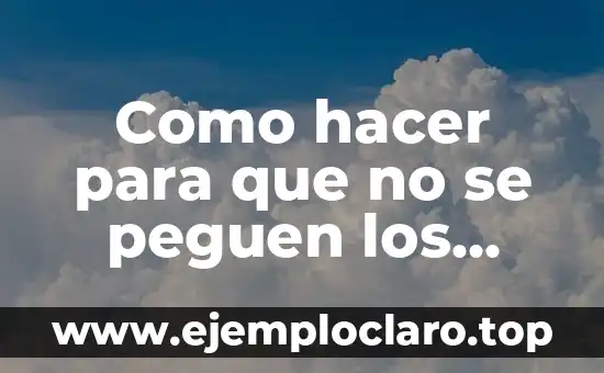 Como hacer para que no se peguen los cupcakes