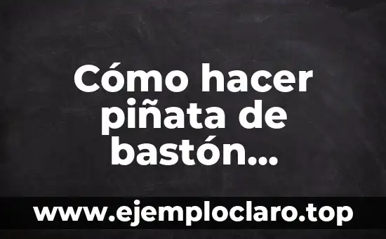 Cómo Hacer Espagueti Navideño al Horno 5 Cómo hacer piñata de bastón navideño