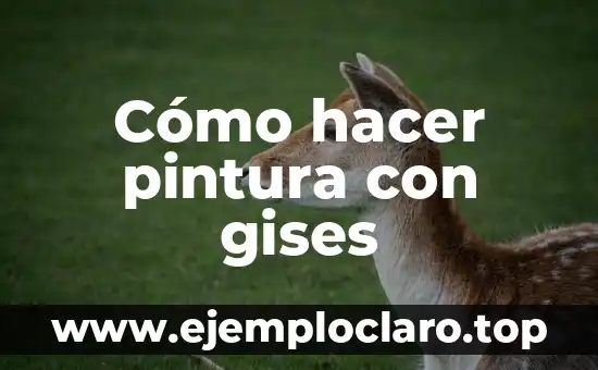 Cómo hacer que tus padres estén orgullosos de ti 8 Cómo hacer pintura con gises