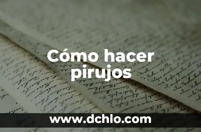 Cómo hacer una tesis de un ensayo literario 4 Cómo hacer pirujos