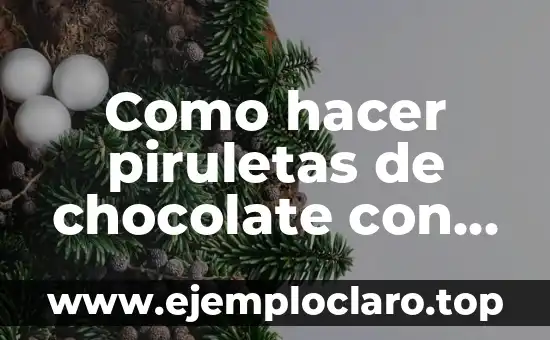 Cómo Hacer Trufas de Chocolate 6 Como hacer piruletas de chocolate con molde
