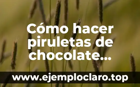 Cómo Hacer Trufas de Chocolate 8 Cómo hacer piruletas de chocolate personalizadas