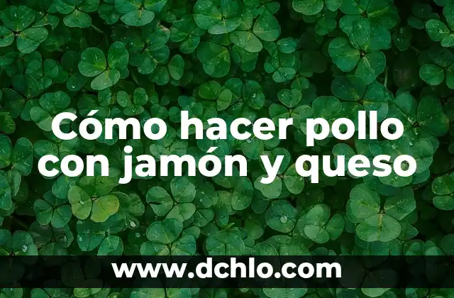 Cómo hacer esferas con bombitas de agua y decorarlas 4 Cómo hacer pollo con jamón y queso