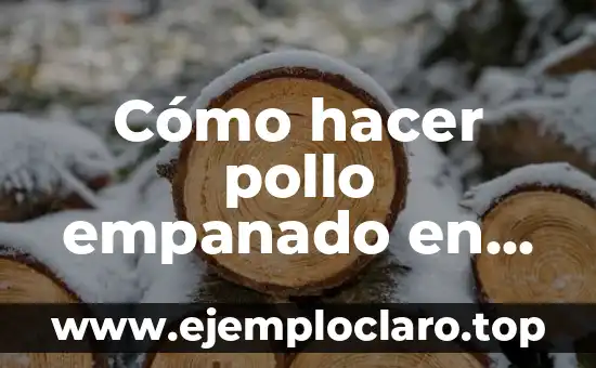 Cómo hacer costillas en el Airfryer 4 Cómo hacer pollo empanado en el Airfryer