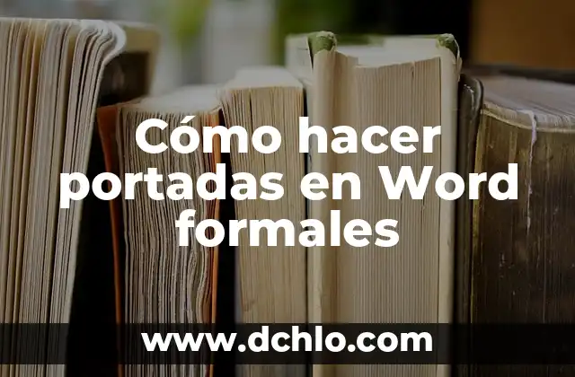 Muse: El arte detrás de sus portadas 3 Cómo hacer portadas en Word formales