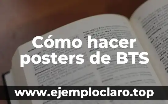 Fotos Conceptuales de BTS: Un Viaje al Mundo de los Conceptos 7 Cómo hacer posters de BTS