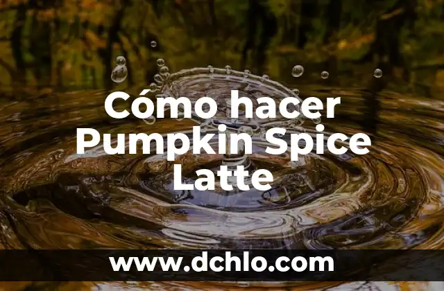 Cómo Hacer Centros de Mesas de Foami para Boda Fofuchas 7 Cómo hacer Pumpkin Spice Latte