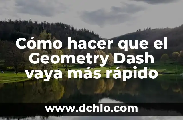 Cómo hacer más rápido mi computadora Windows 10 4 Cómo hacer que el Geometry Dash vaya más rápido