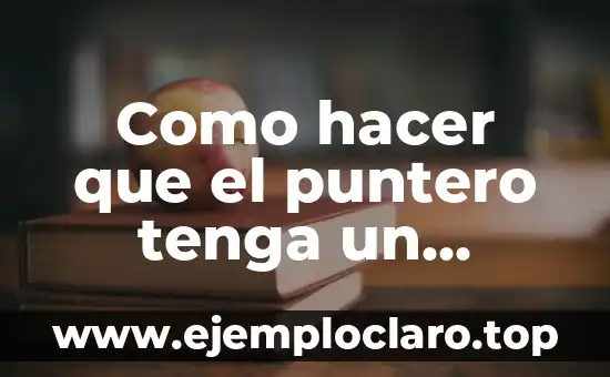 Interiores Pintado de Amarillo Significado 3 Como hacer que el puntero tenga un circulo amarillo
