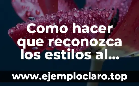 Como Hacer Dieras 6 Como hacer que reconozca los estilos al imprimir en JavaScript