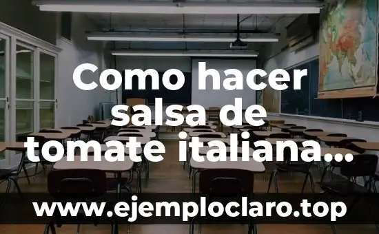 Cómo hacer pizza italiana de verdad 7 Como hacer salsa de tomate italiana para pizza
