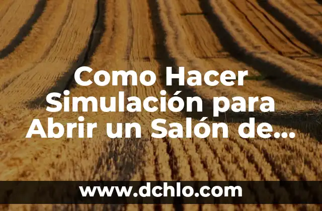 Ideales de Belleza y su Significado Psicológico 3 Como Hacer Simulación para Abrir un Salón de Belleza