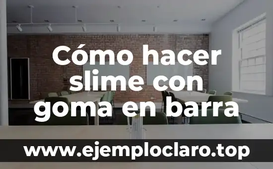 Cómo hacer recuerdos del goma eva del día del agua 7 Cómo hacer slime con goma en barra