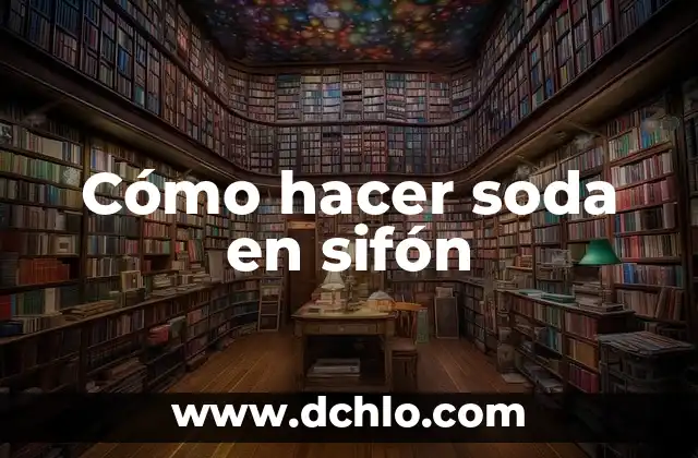 Soda Stereo de Música Ligera Significado 4 Cómo hacer soda en sifón