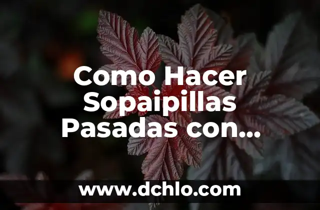 Medir Glucosa en Sangre sin Pinchar: La Nueva Era de la Monitoreo de Azúcar en Sangre 4 Como Hacer Sopaipillas Pasadas con Azúcar Quemada