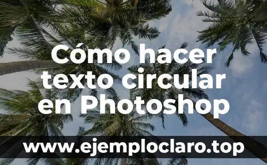 Como Hacer Buenas Letras en Photoshop CS6 5 Cómo hacer texto circular en Photoshop