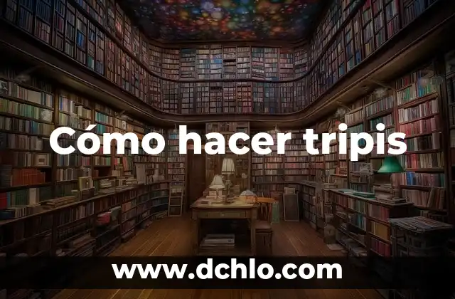 Como hacer flor con limpiapipas 5 Cómo hacer tripis