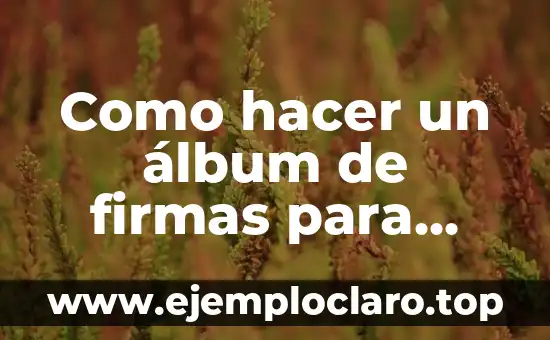Padrinos de Boda Religiosa Significado 4 Como hacer un álbum de firmas para boda