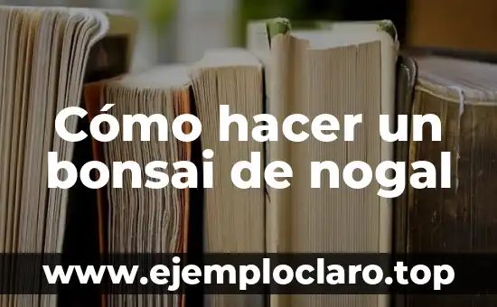 Cómo hacer un bonsai de buganvilias 8 Cómo hacer un bonsai de nogal