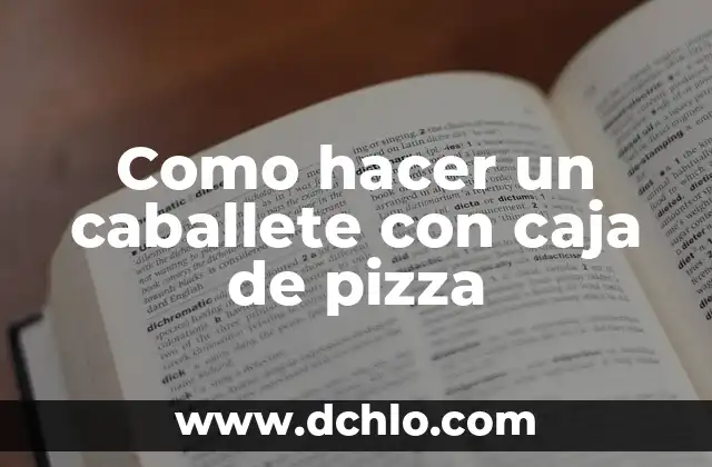 C贸mo hacer una caja de regalo para un collar 4 Como hacer un caballete con caja de pizza