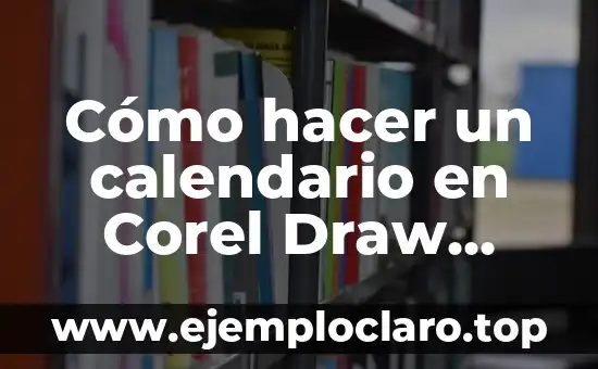 Como hacer una marca de agua en Corel Draw 6 Cómo hacer un calendario en Corel Draw 2018