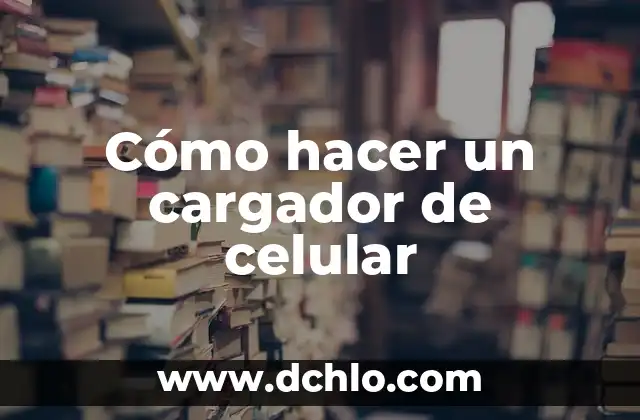 Cómo hacer depilación con hilo paso a paso 8 Cómo hacer un cargador de celular
