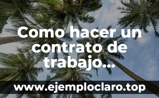 Ingreso Anual de Hogar Significado 5 Como hacer un contrato de trabajo trabajadora del hogar Bolivia