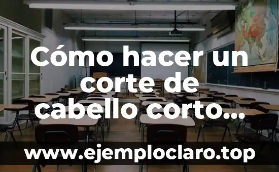 Cómo hacer volumen y definición al mismo tiempo 5 Cómo hacer un corte de cabello corto con volumen