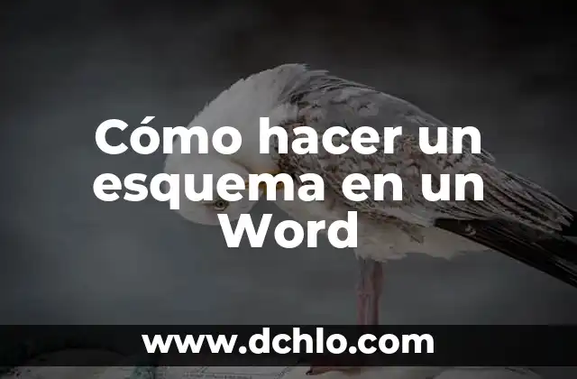 Cómo hacer mapa de corchetes de Word 8 Cómo hacer un esquema en un Word