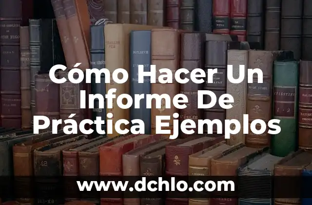 Cómo hacer depilación con hilo paso a paso 3 Cómo Hacer Un Informe De Práctica Ejemplos